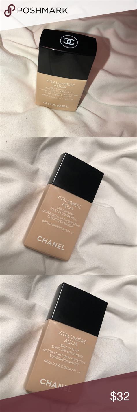 chanel vitalumiere aqua b10 beige|Chanel vitalumiere tawny beige.